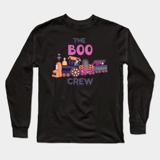 The boo crew new halloween Long Sleeve T-Shirt